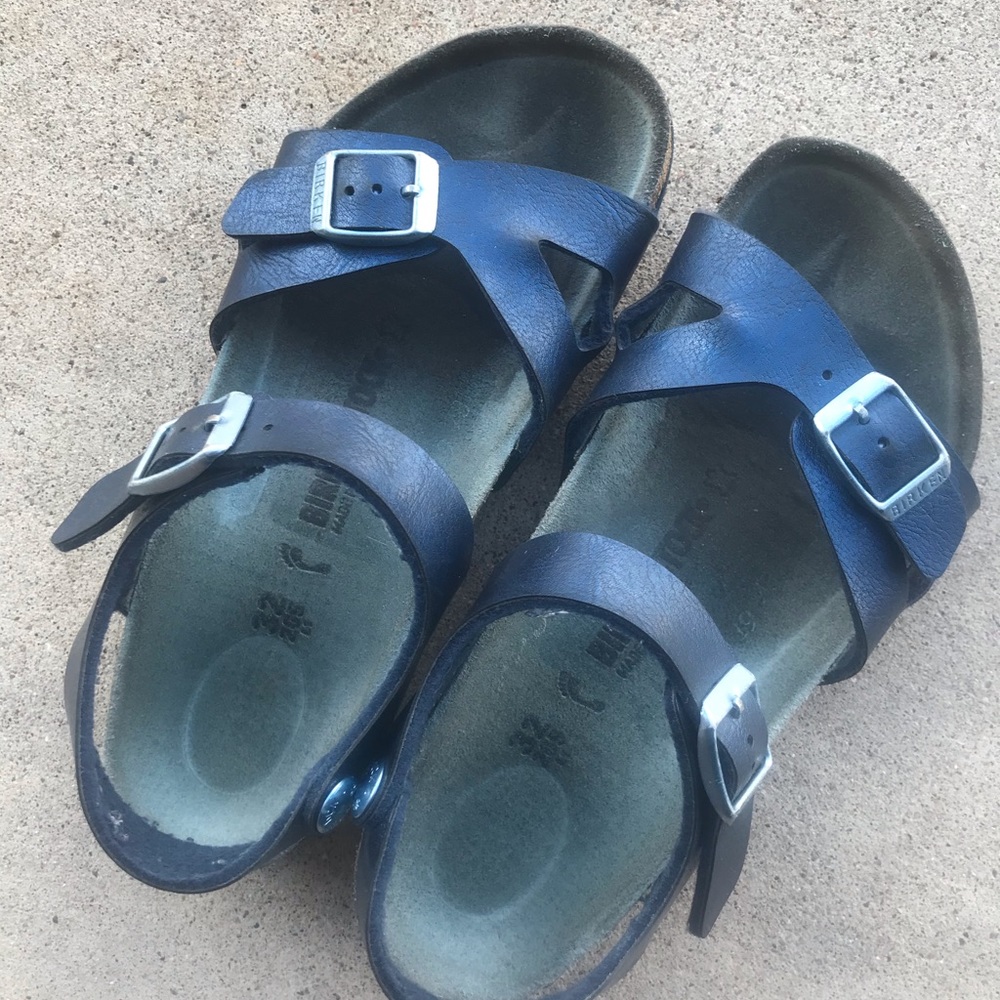 Kids Birkenstocks, size 32 (13-1)